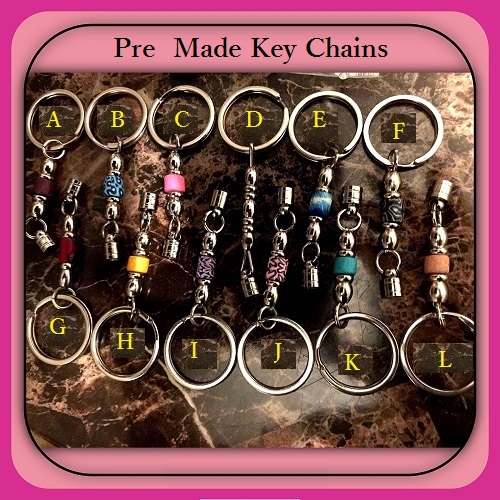 Pre-Made Key Chains