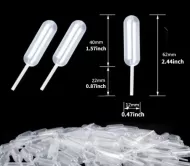 Plastic Squeeze Oil Pipettes